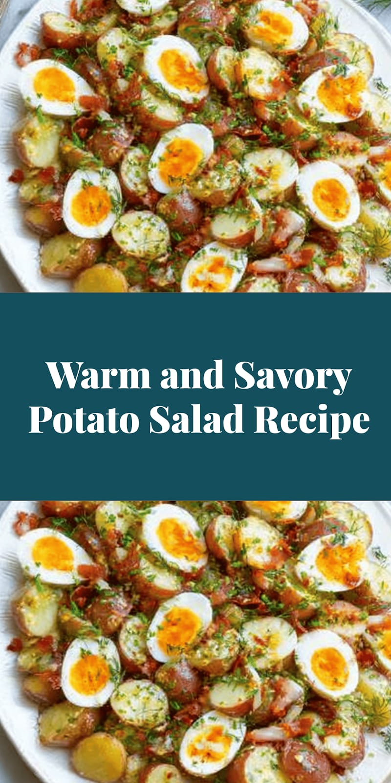 Warm and Savory Potato Salad Recipe