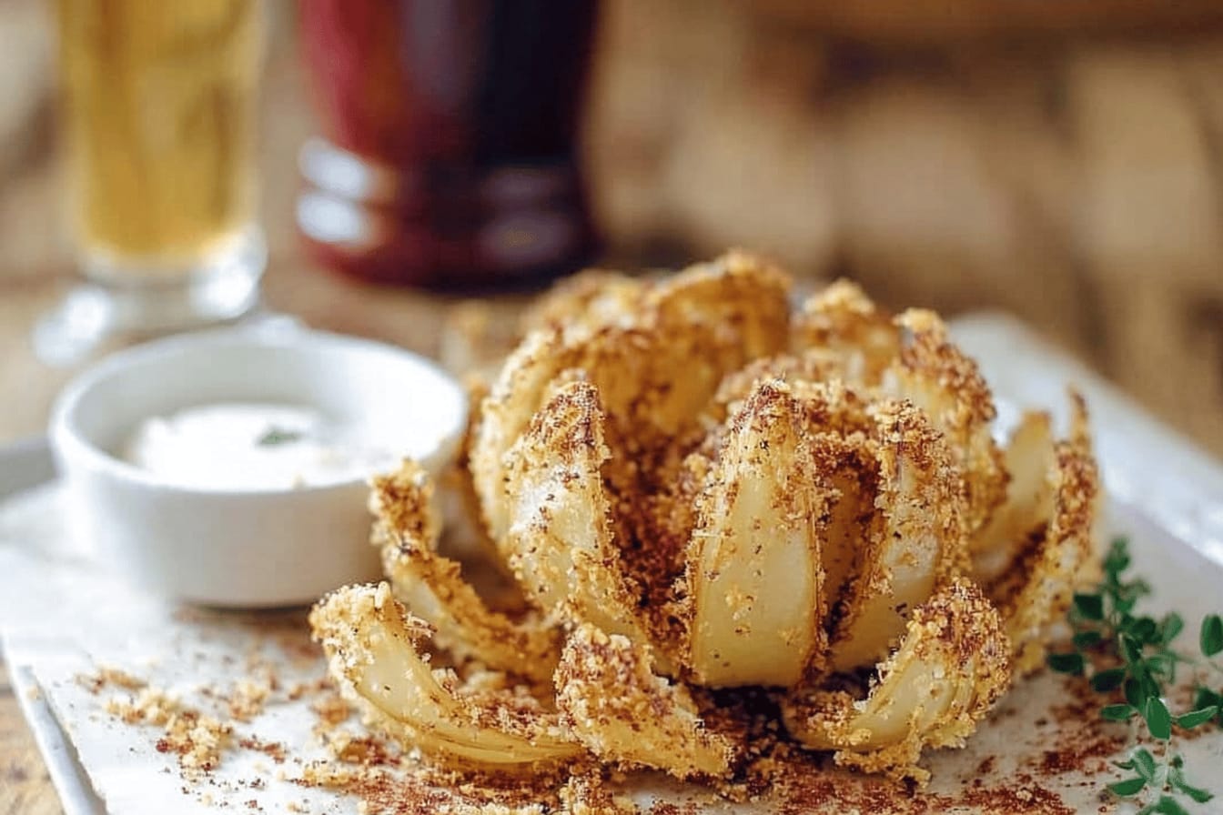 Baked Blooming Onion Recipe for Perfect Appetizer