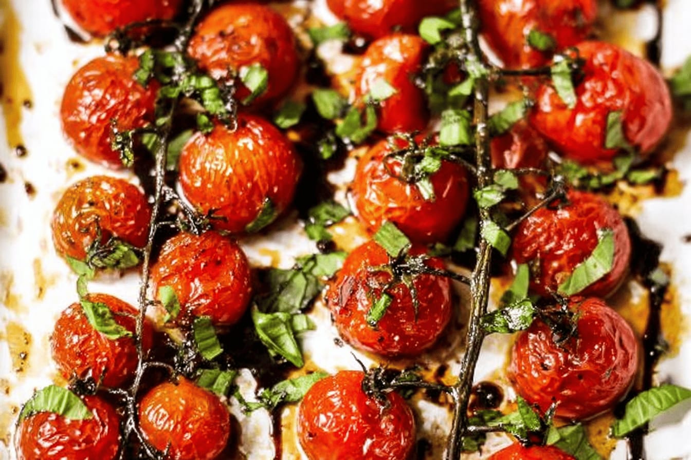 Balsamic Roasted Tomatoes Recipe