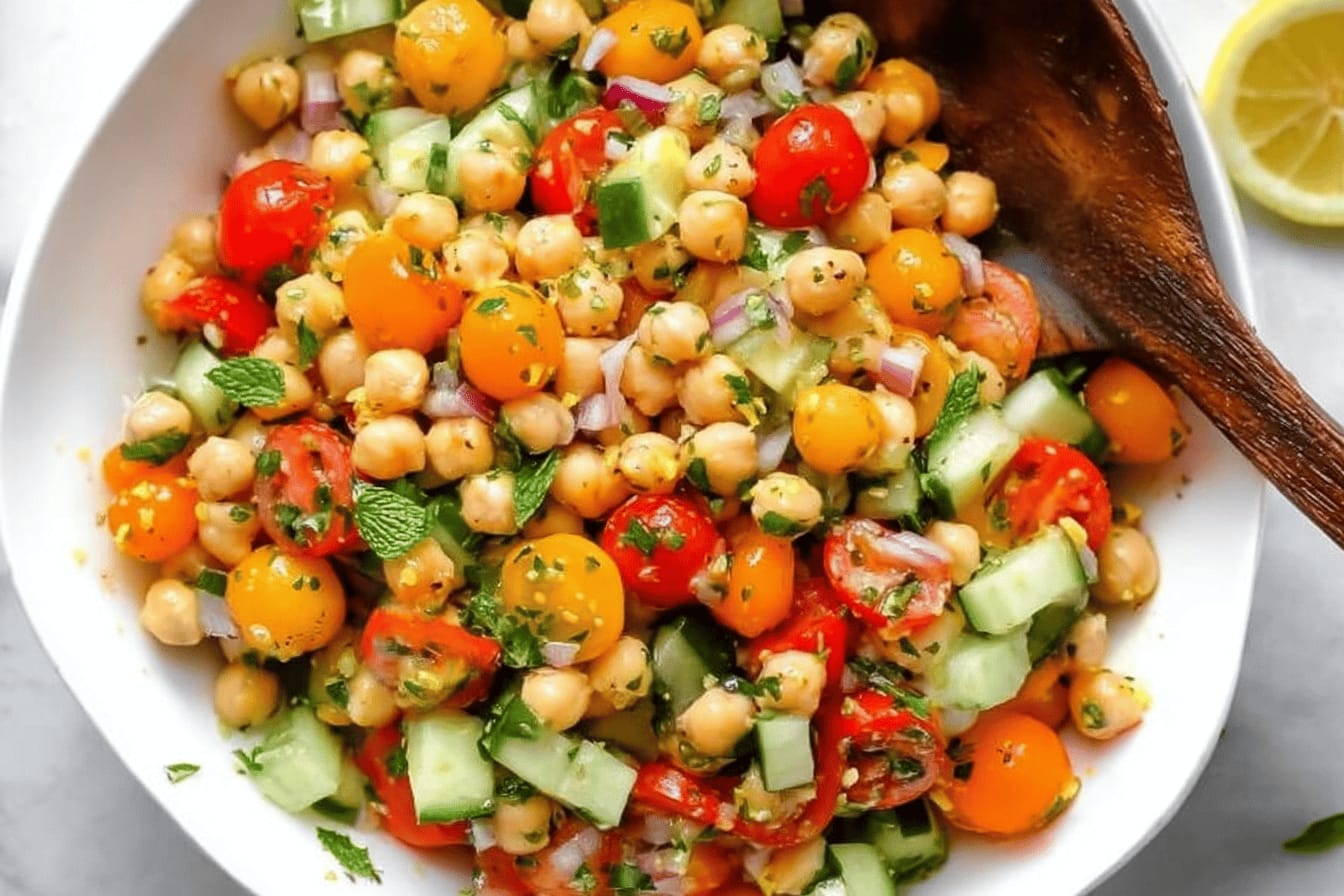 Chickpea Salad Recipe for Healthy Eating