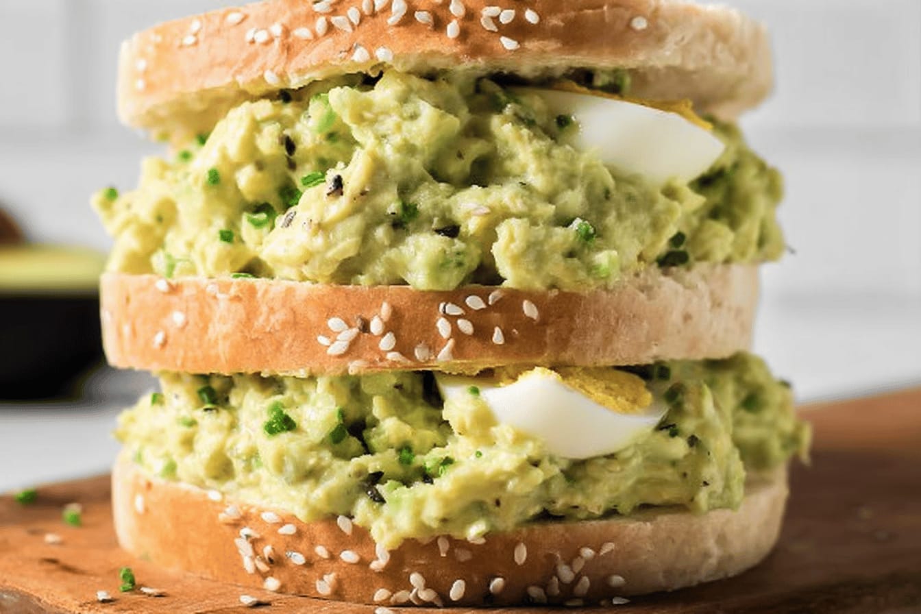 Creamy Avocado Egg Salad Recipe Delights