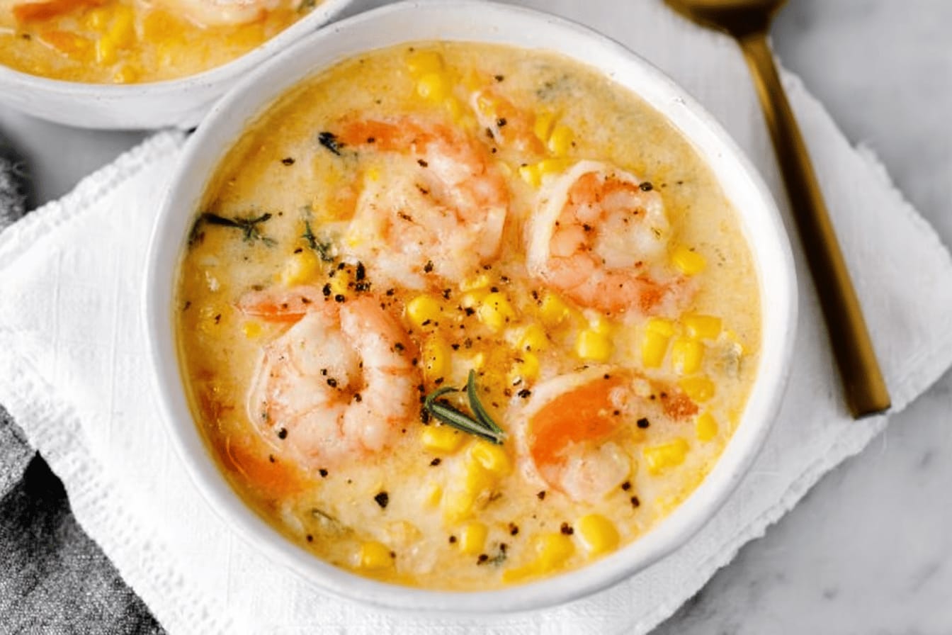 Creamy Shrimp and Corn Chowder Recipe