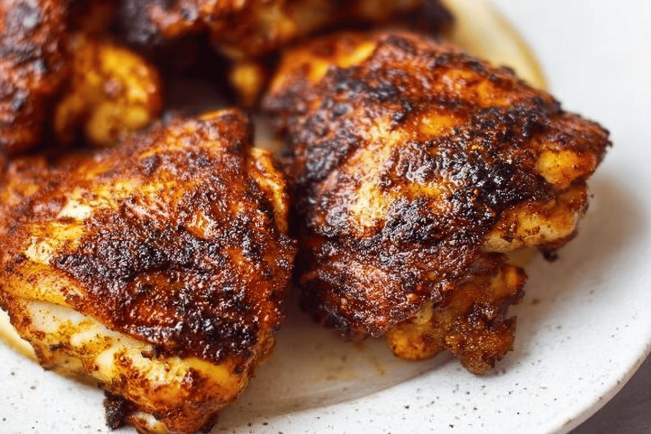 Crispy Air Fryer Chicken Thighs Recipe
