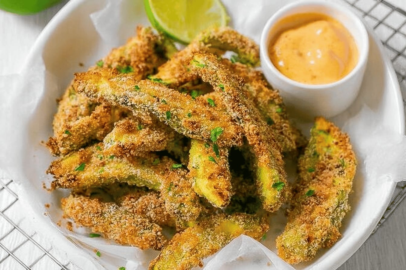 Crispy Baked Avocado Fries Recipe