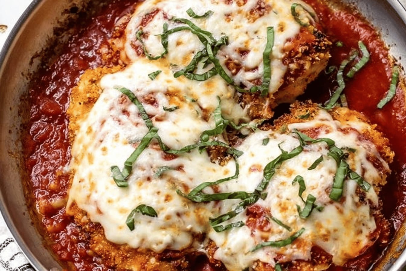 Crispy Chicken Parmesan Recipe You’ll Love