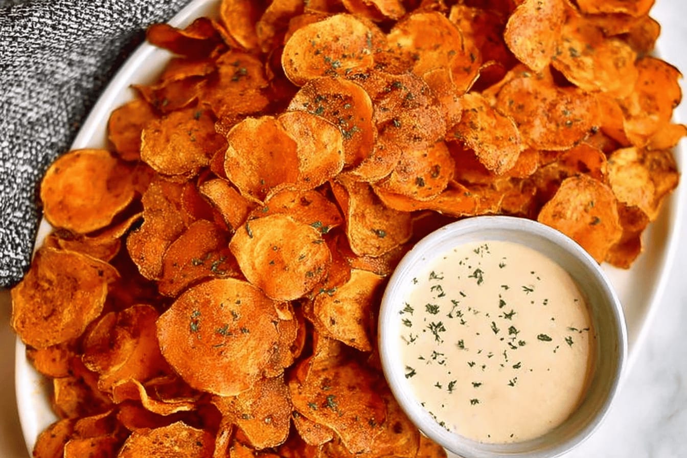 Crispy Sweet Potato Chips Recipe