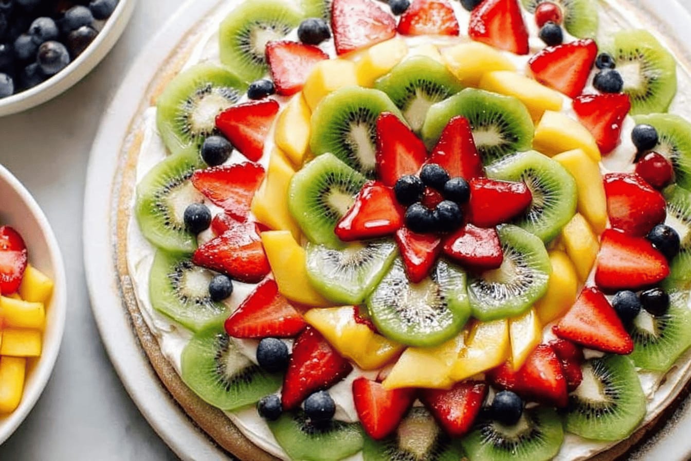 Delicious Fruit Pizza Recipe to Impress Guests