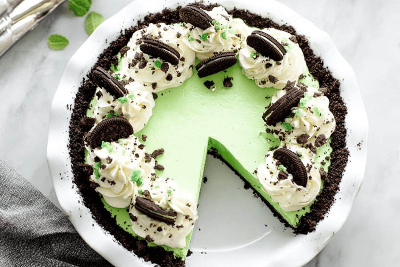 Delicious Grasshopper Pie Recipe for Spring