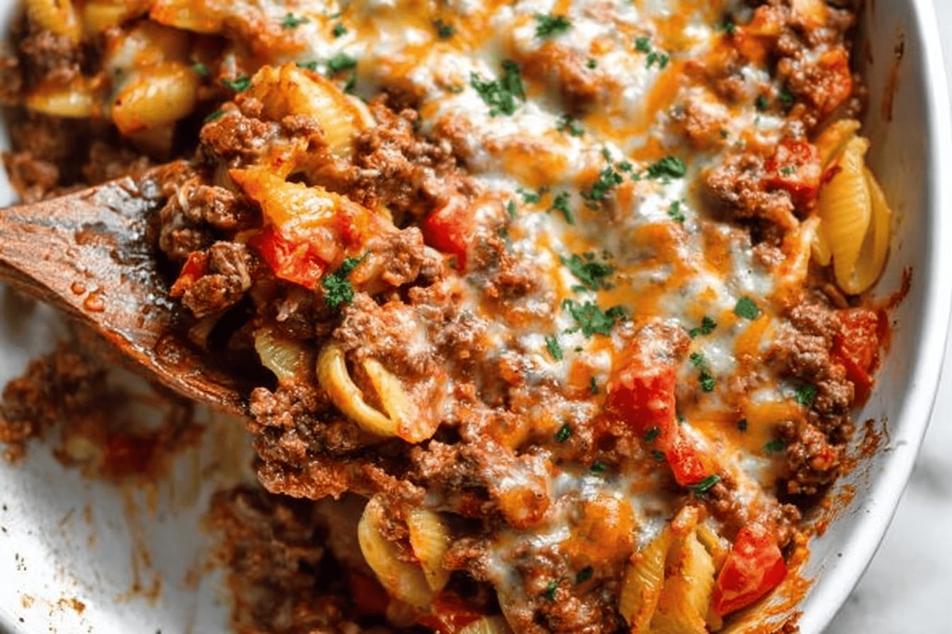 Delicious Hamburger Casserole Recipe Idea