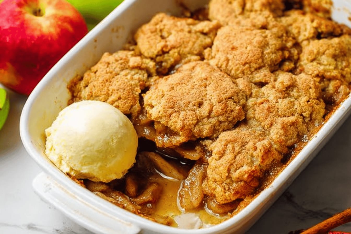 Delicious Homemade Apple Cobbler Recipe