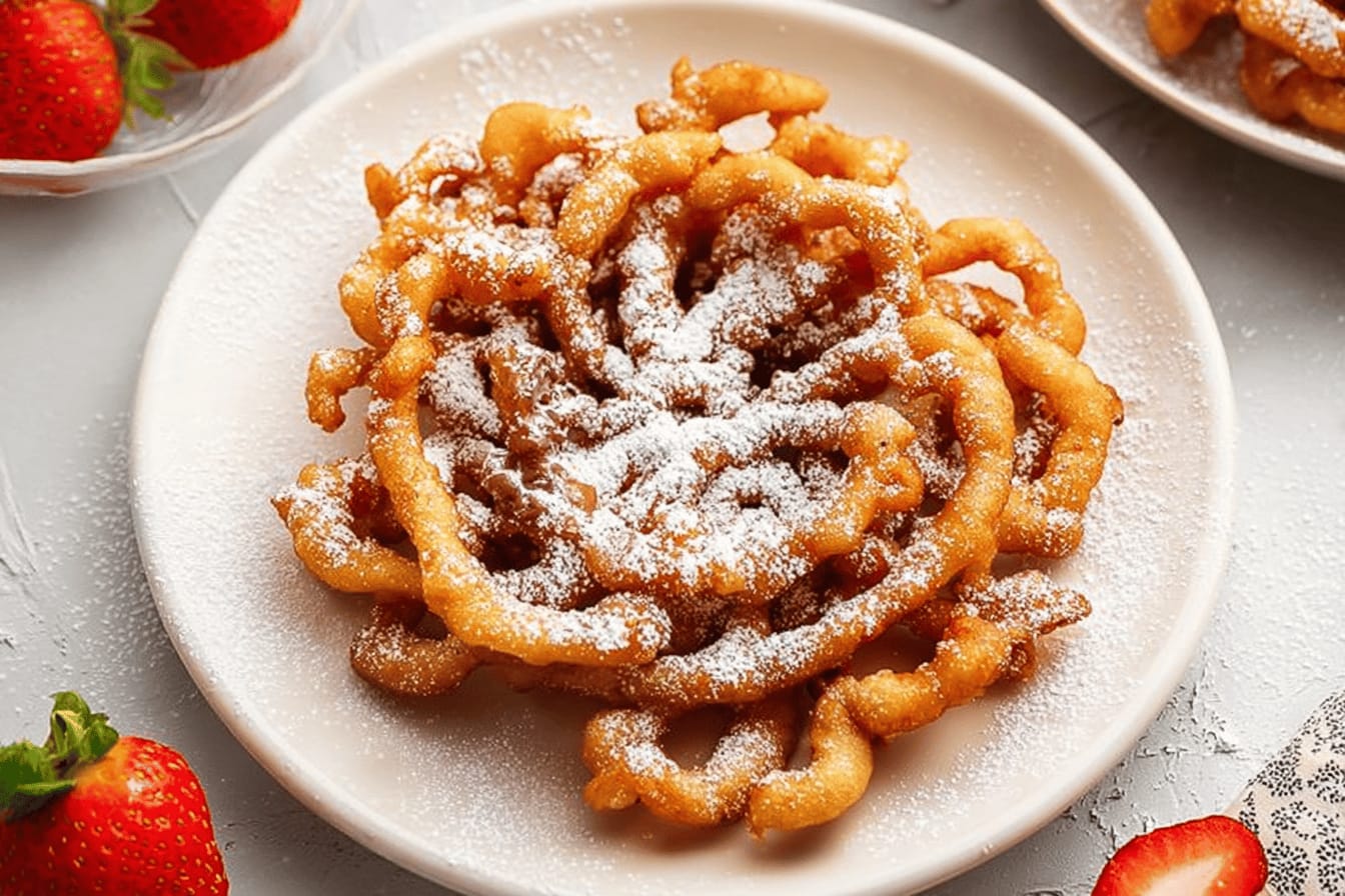 Delicious Homemade Funnel Cake Recipe