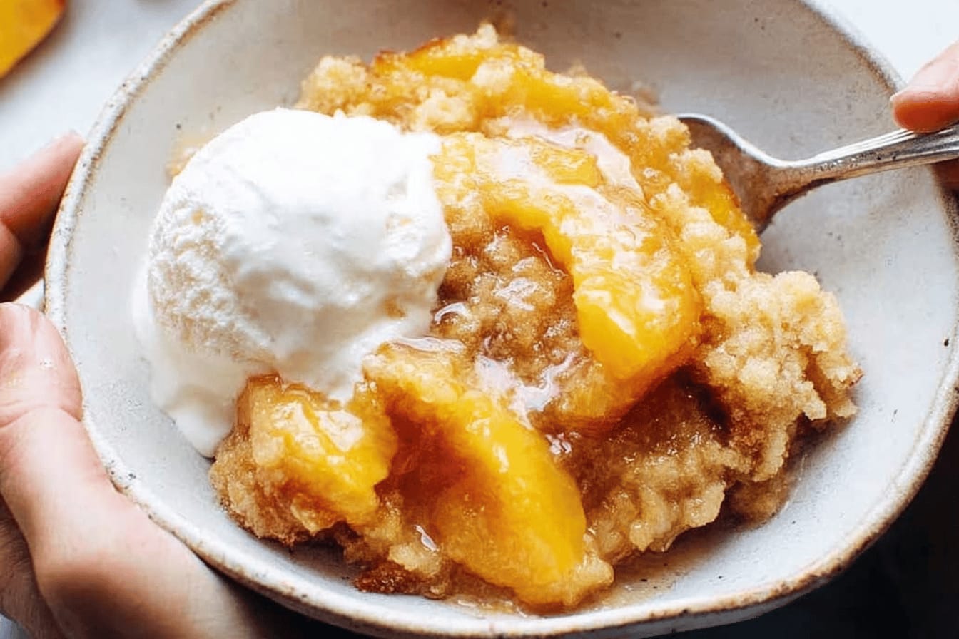 Delicious Homemade Peach Cobbler Recipe