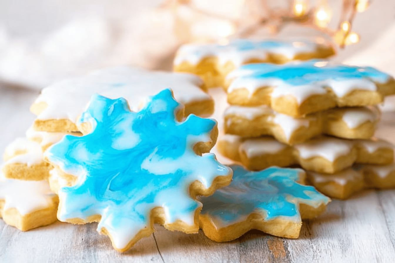 Delicious Iced Butter Cookies Recipe