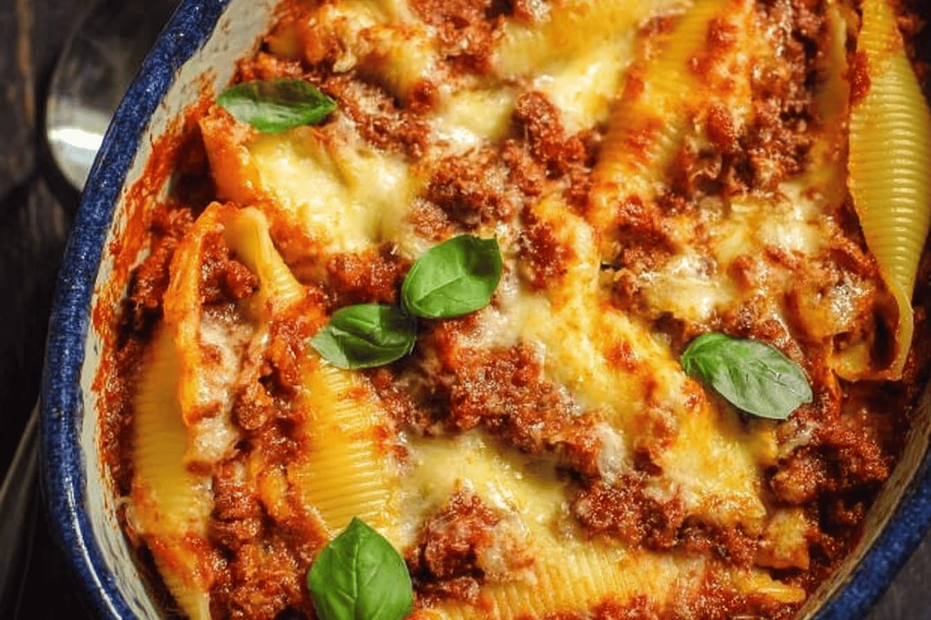 Delicious Italian Stuffed Shells Recipe