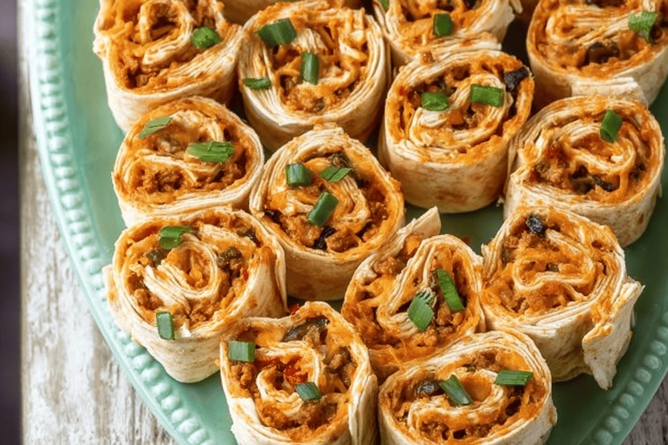 Delicious Mexican Sausage Pinwheels Recipe