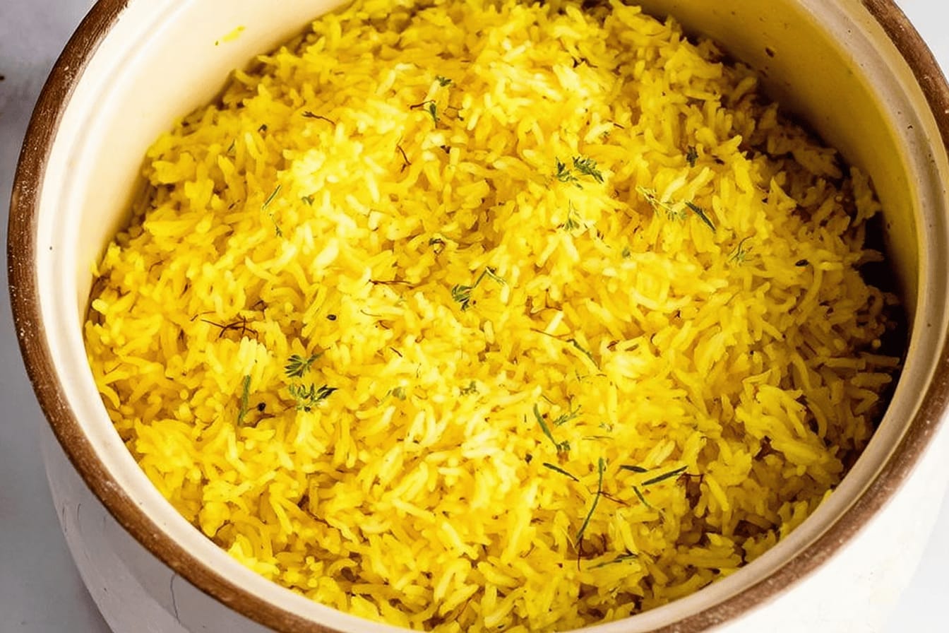 Delicious Saffron Rice Recipe to Try Today