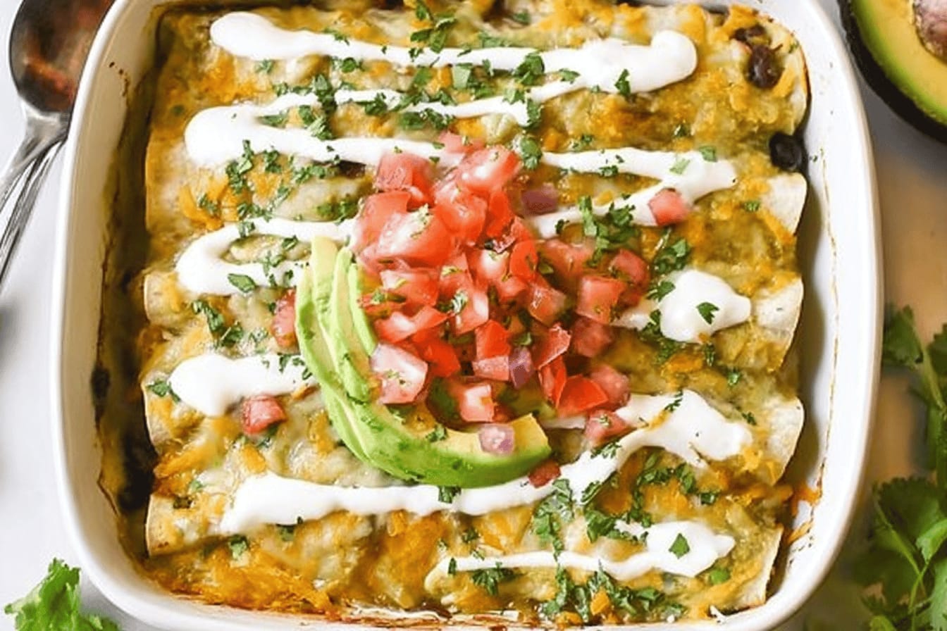 Delicious Sweet Potato Enchiladas Recipe
