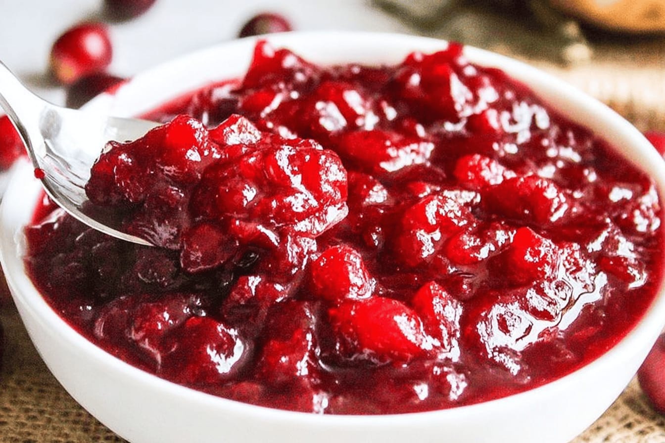 Easy Homemade Cranberry Sauce Recipe