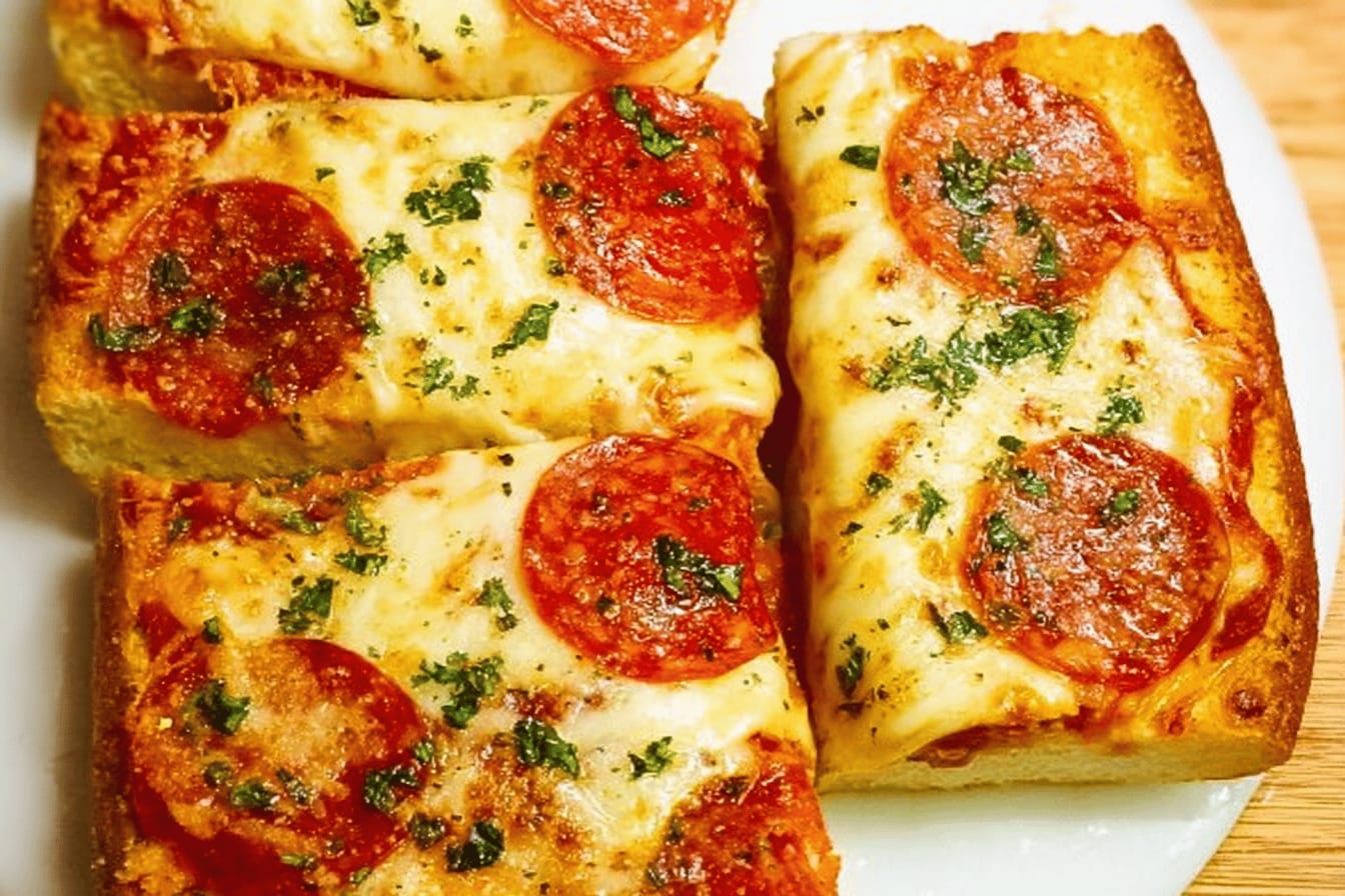 Garlic Bread Pizza Recipe for Easy Snacks