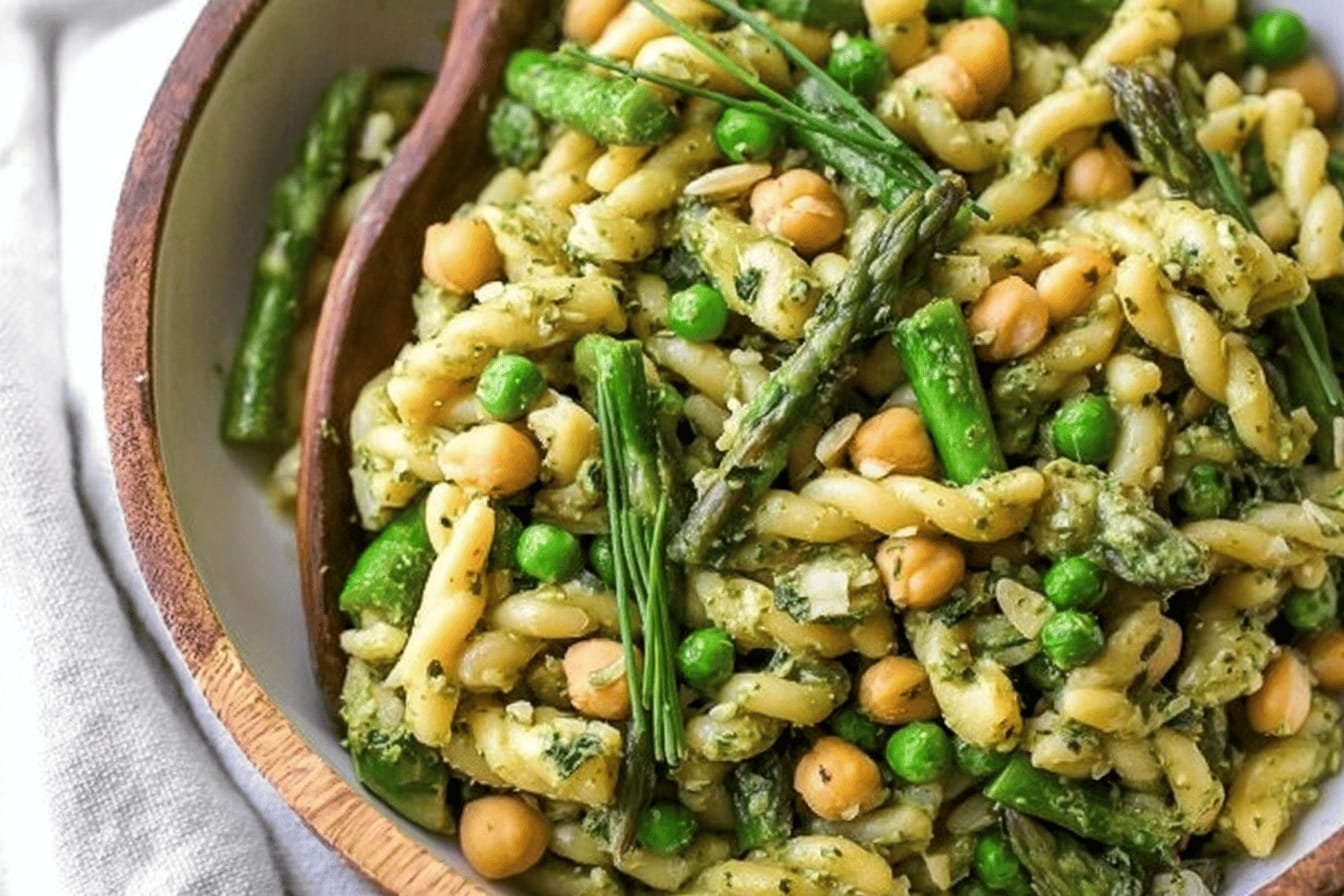 Green Goddess Pasta Salad Recipe Delight
