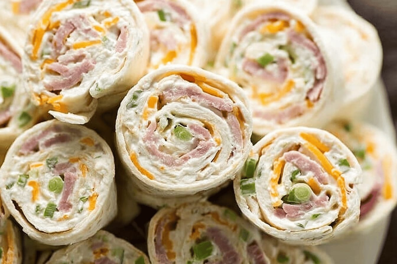 Ham and Cheese Ranch Rollups Recipe
