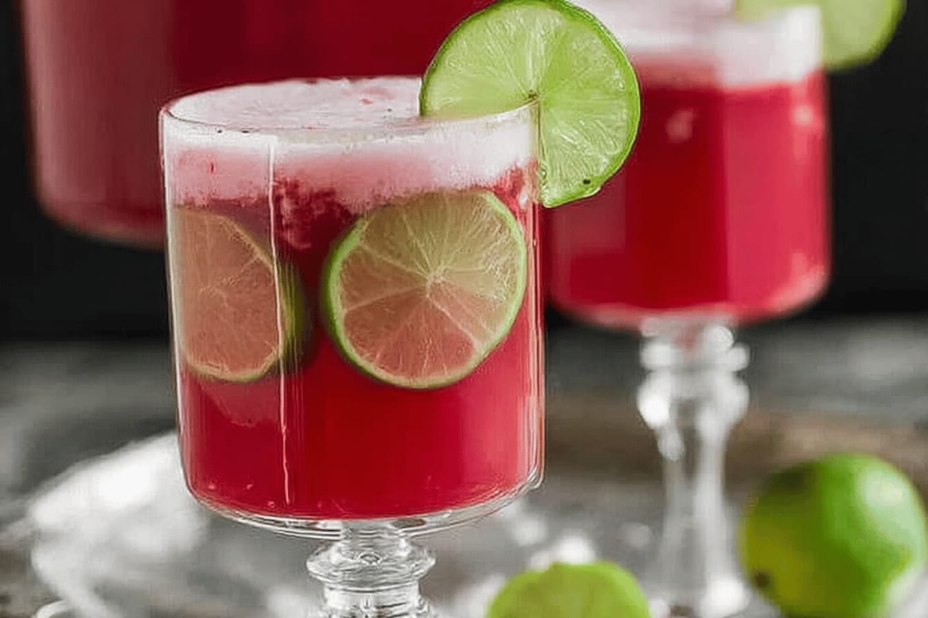 Holiday Champagne Punch Recipe for Festive Cheers