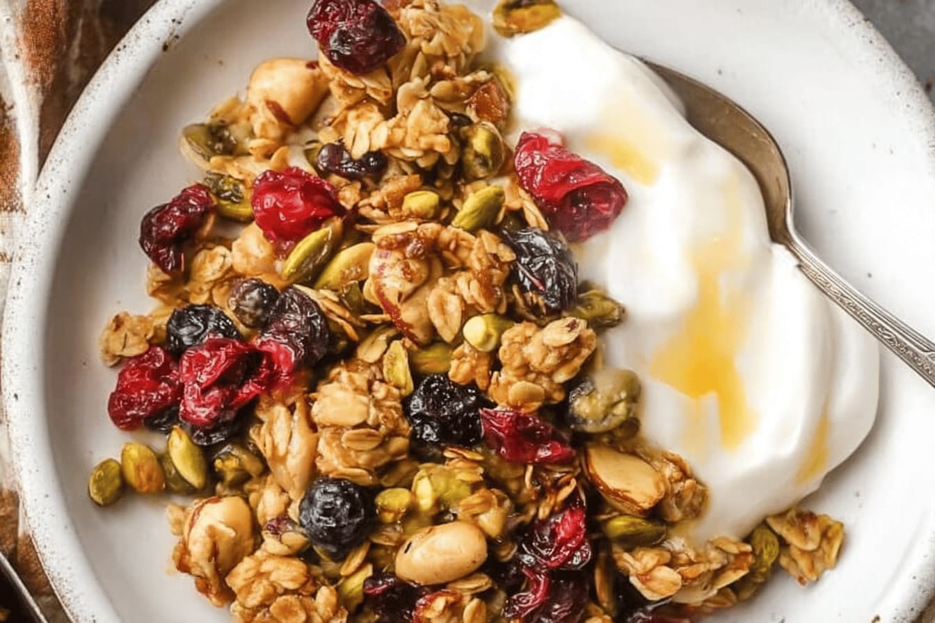 Homemade Maple Syrup Granola Recipe
