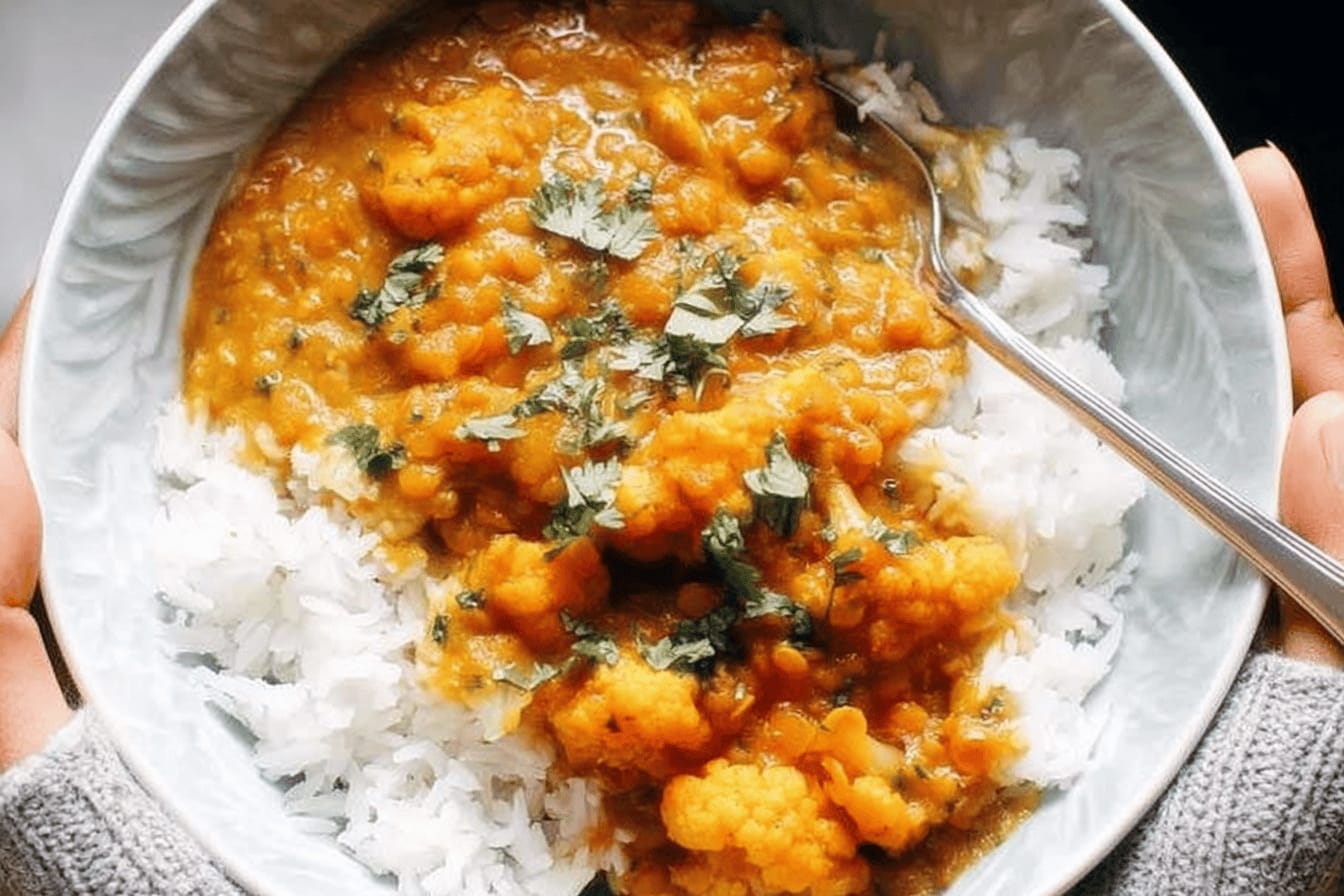 Instant Pot Cauliflower Curry Recipe Delight
