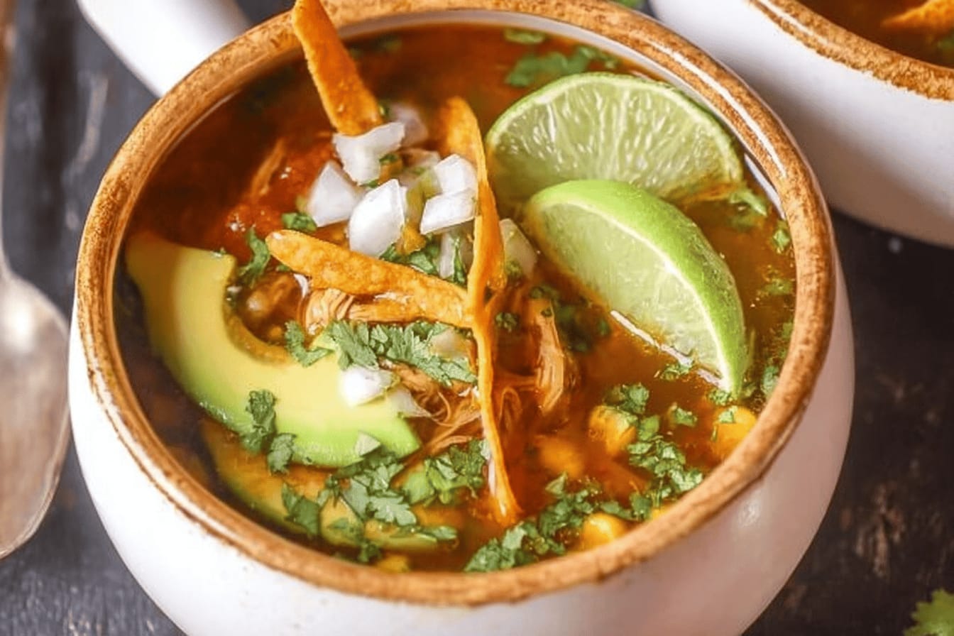 Instant Pot Chicken Tortilla Soup Recipe