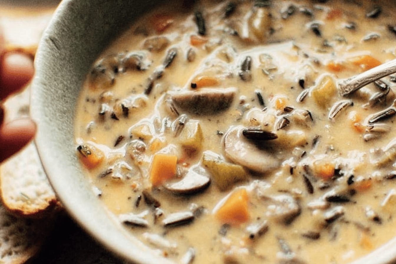 Instant Pot Wild Rice Soup Recipe