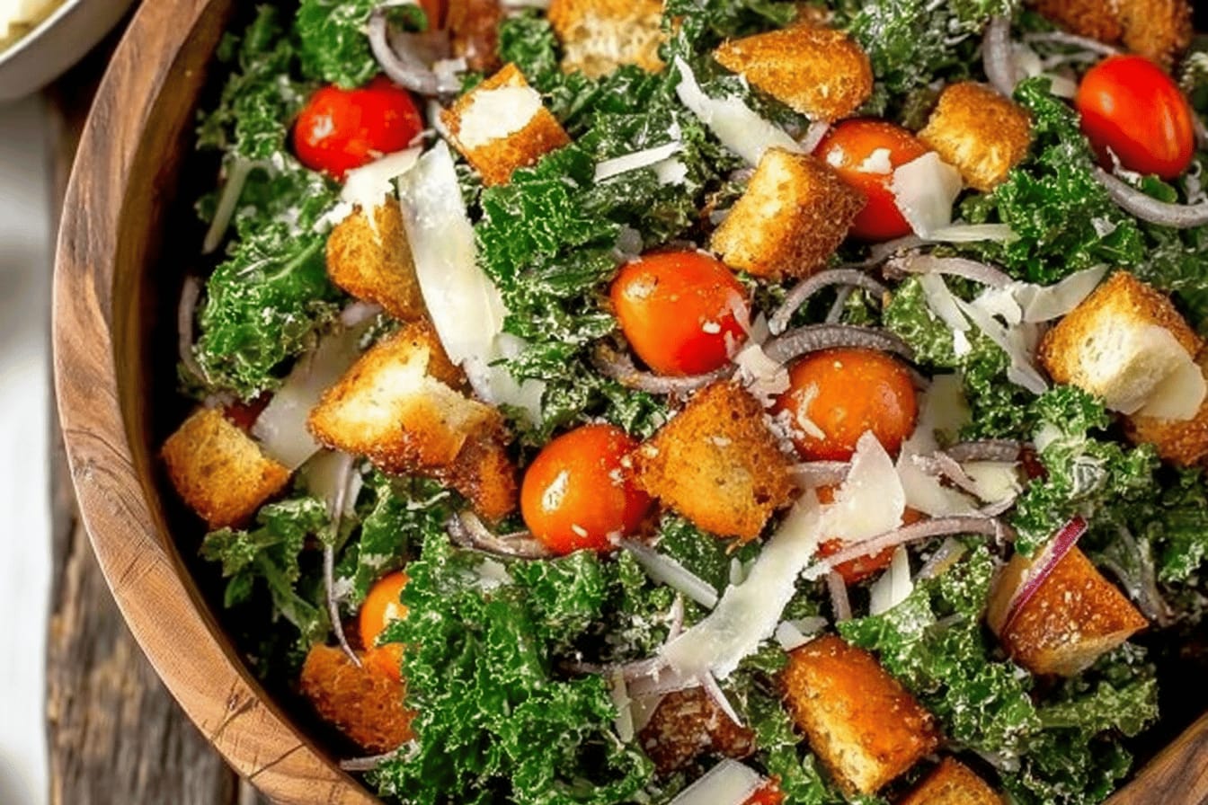 Kale Caesar Salad Recipe for Healthy Eating