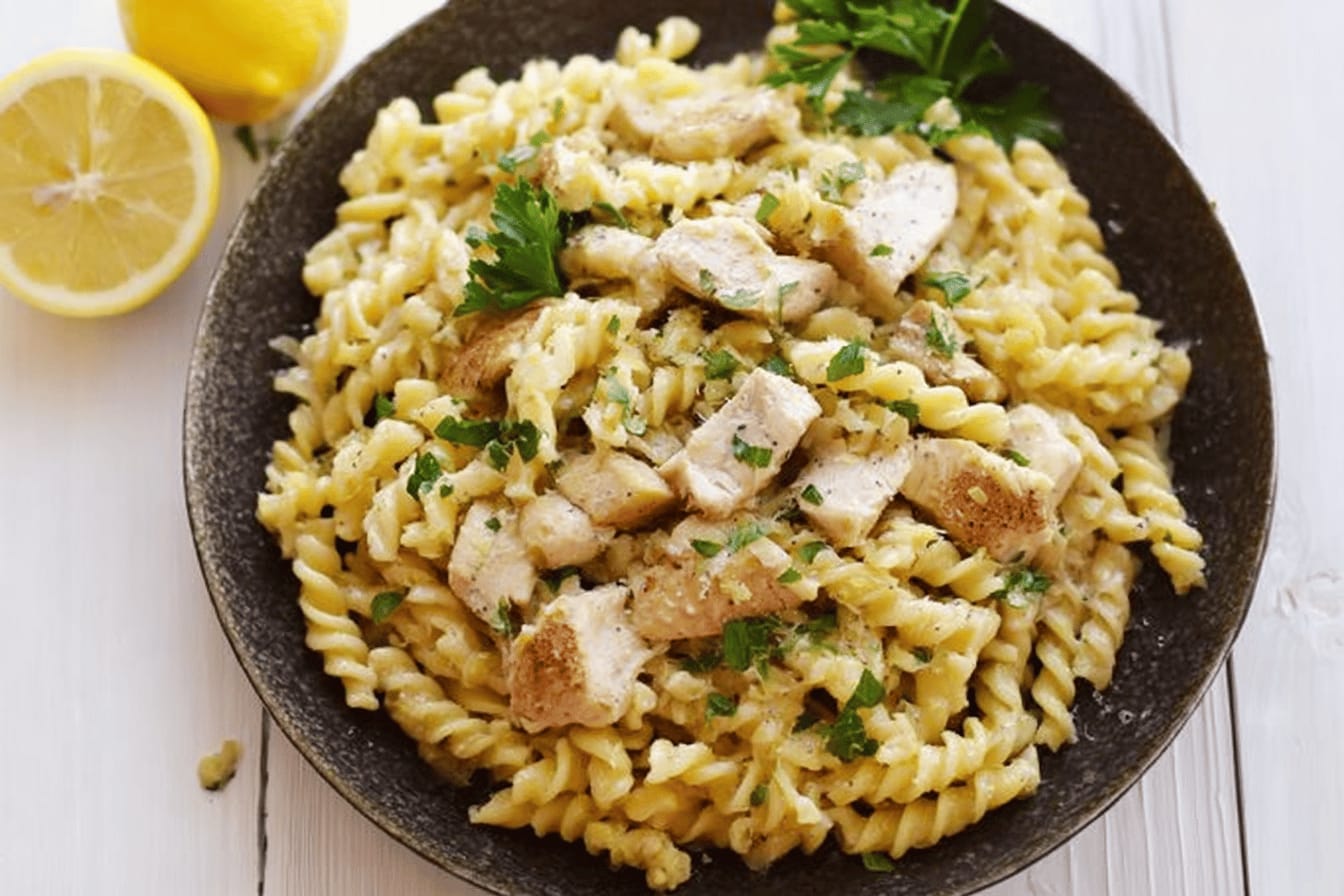 Lemon Chicken Pasta Recipe for Refreshing Flavor