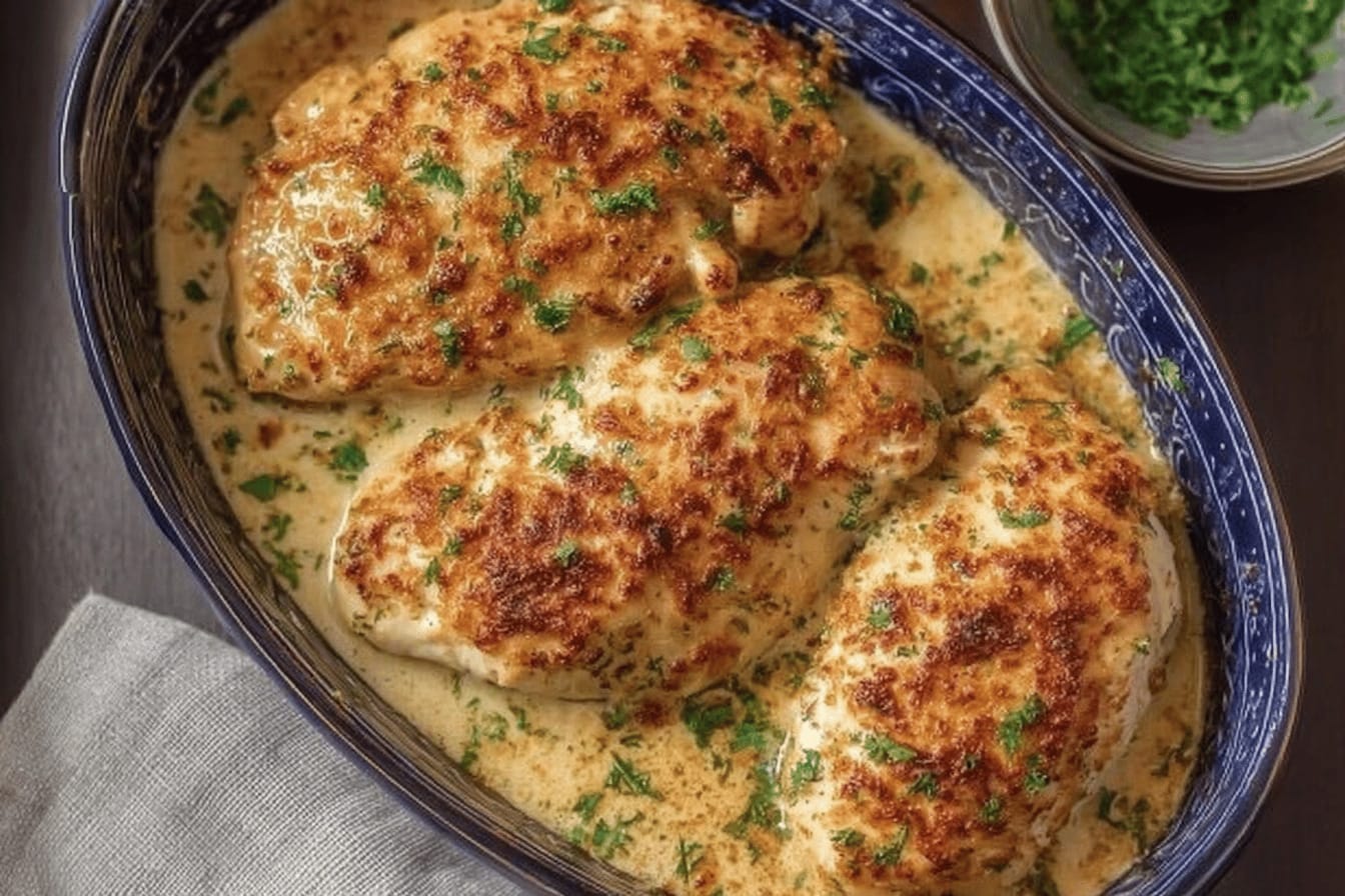 Melt-in-Your-Mouth Caesar Chicken Recipe