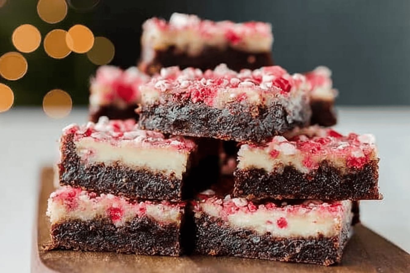 Peppermint Cheesecake Brownies Recipe Delight