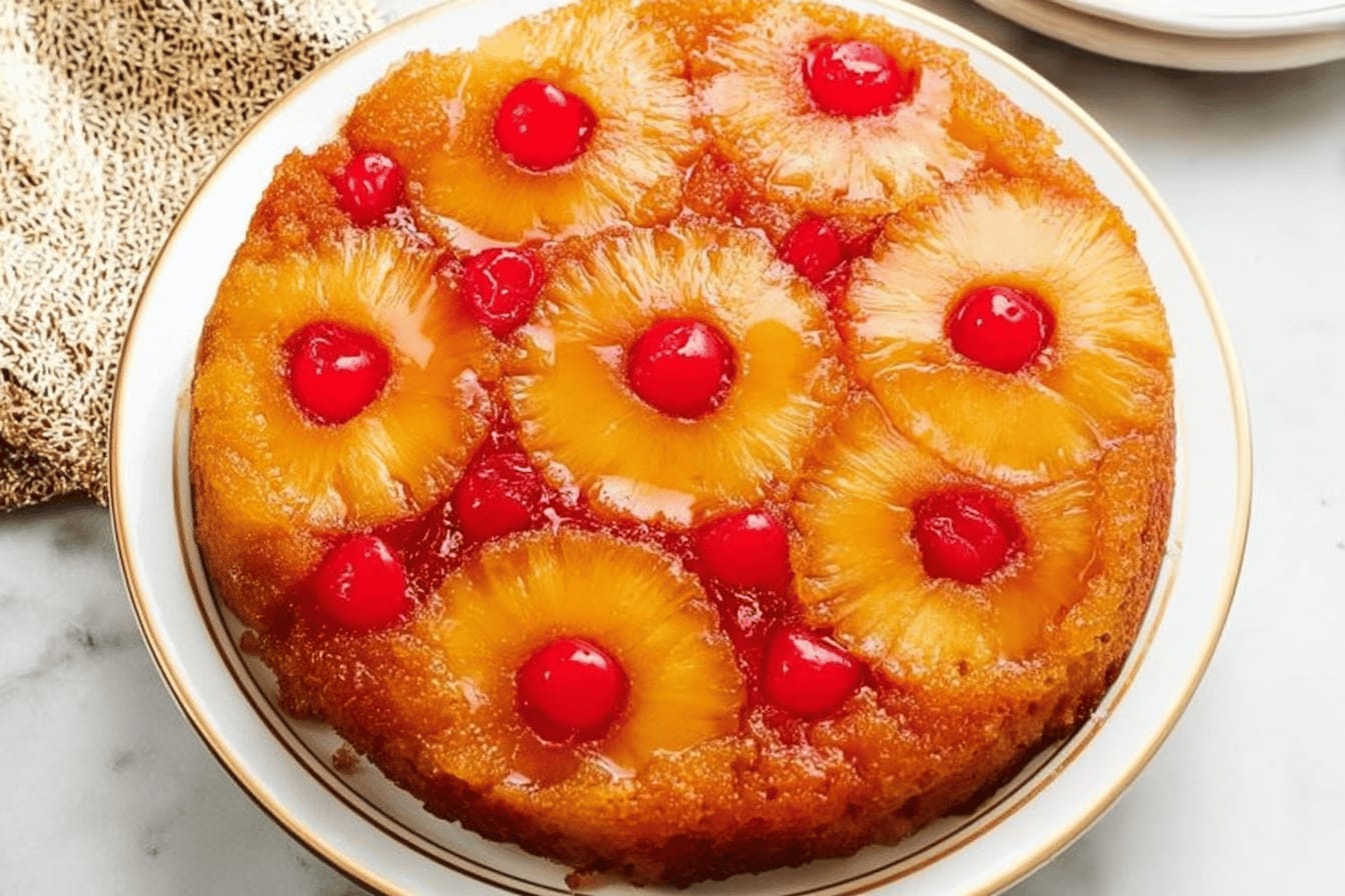 Pineapple Upside Down Cake Recipe Delight