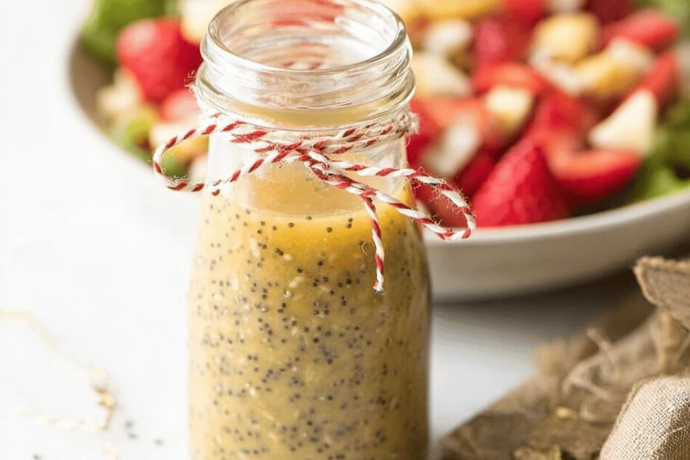 Poppy Seed Dressing Recipe for Salads