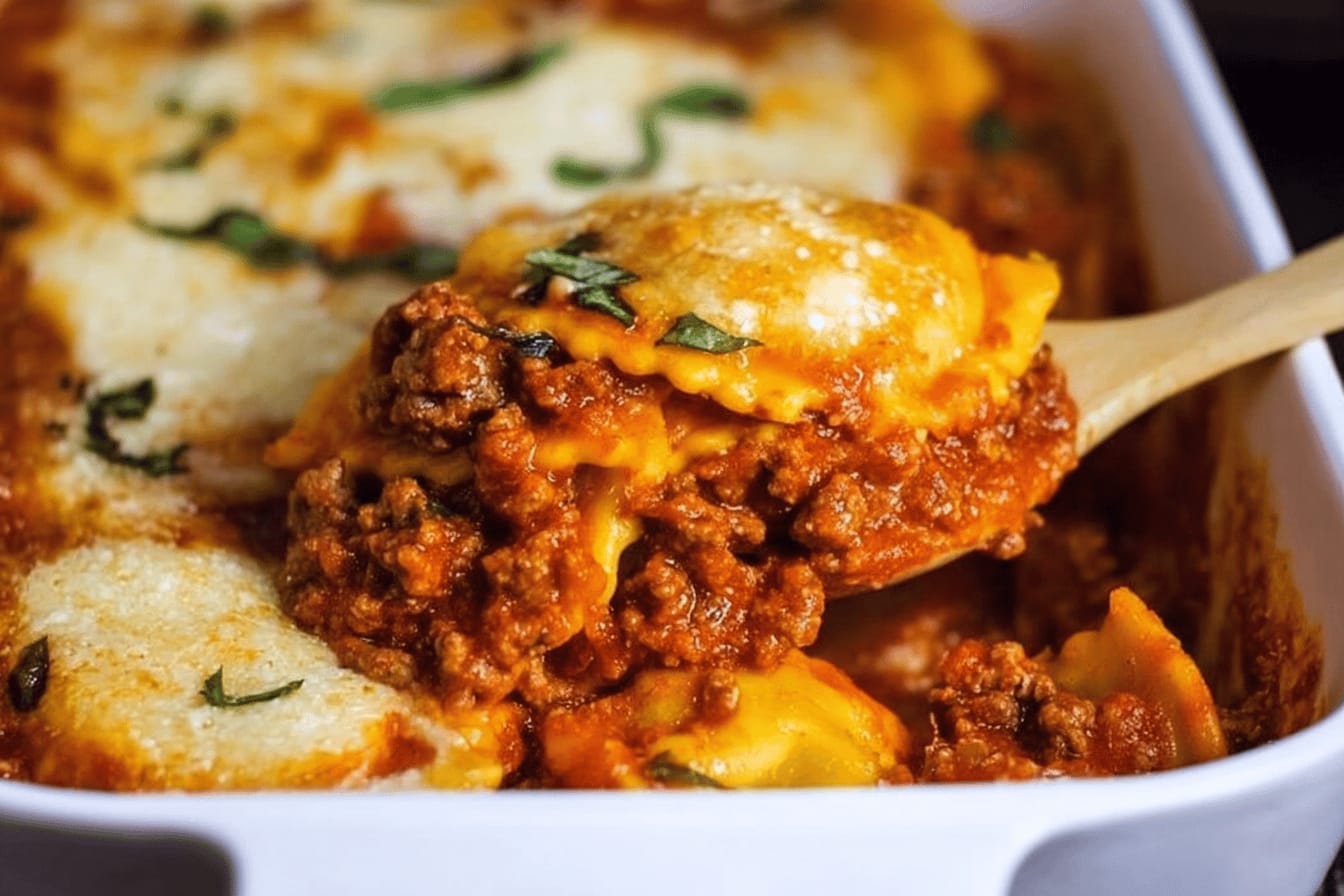 Ravioli Lasagna Bake Recipe Easy and Delicious