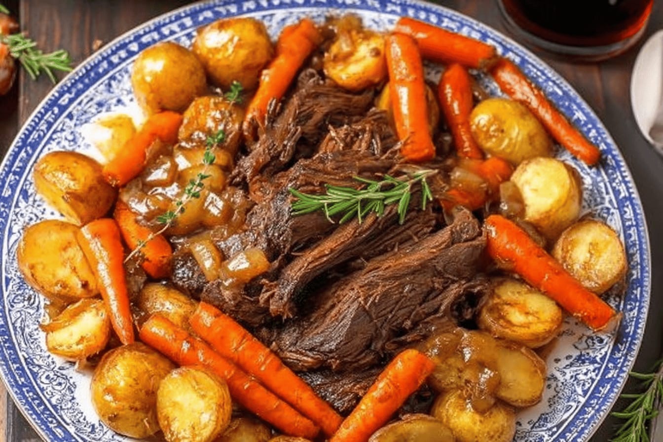 Red Wine Pot Roast Recipe for Comfort Food