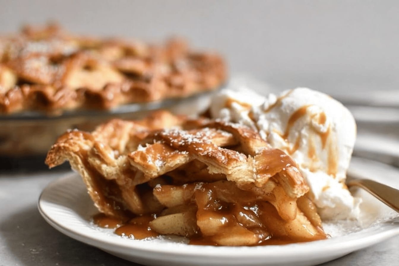 Salted Caramel Apple Pie Recipe Delight