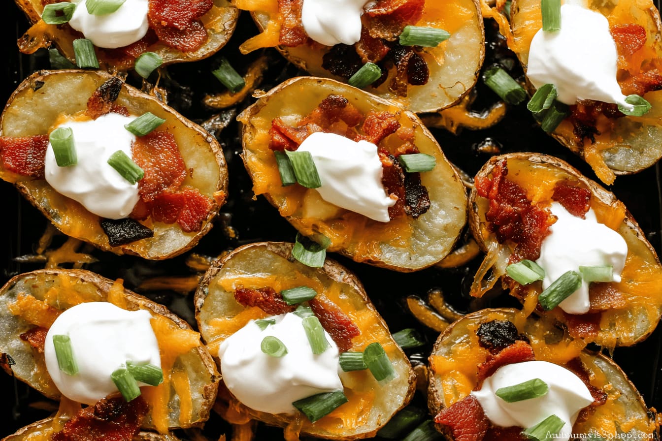 Savory Potato Skin Bites Recipe