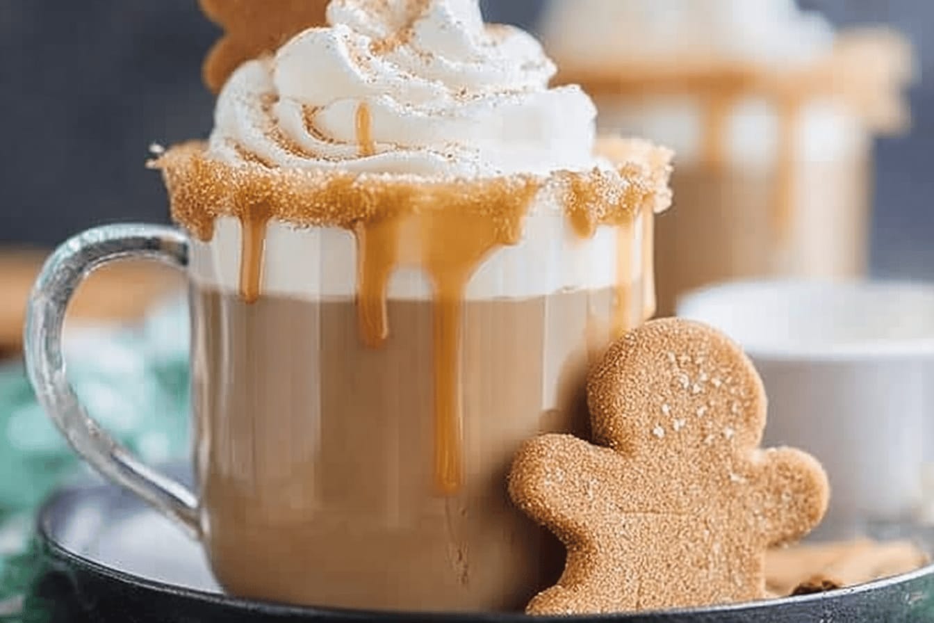 Slow Cooker Gingerbread Latte Recipe