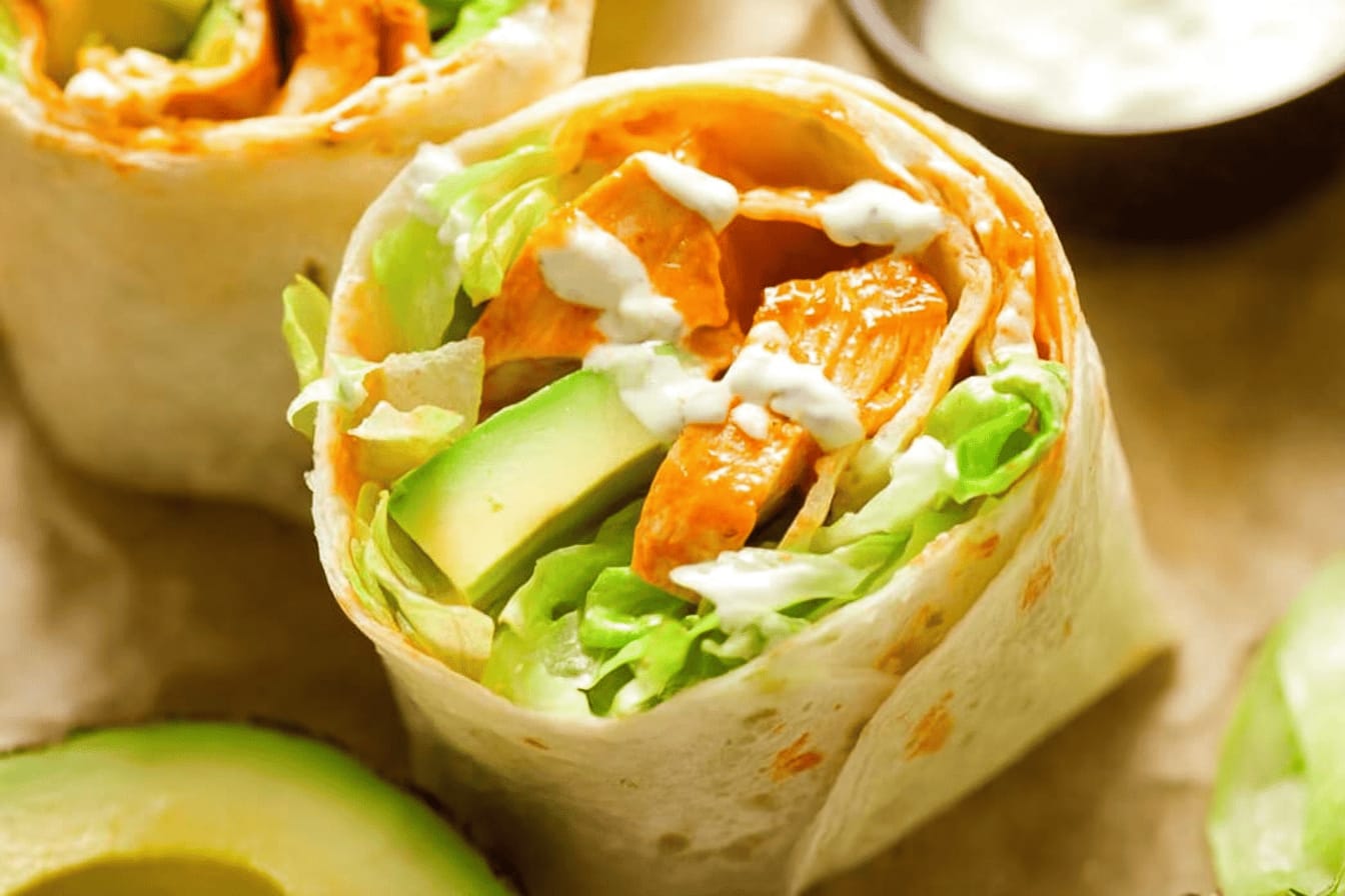 Spicy Buffalo Chicken Wrap Recipe