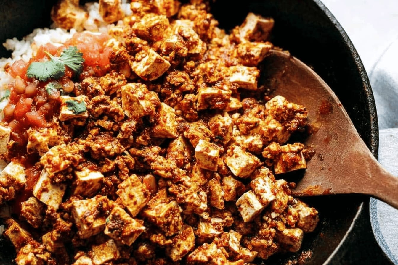 Spicy Sofritas Veggie Bowls Recipe