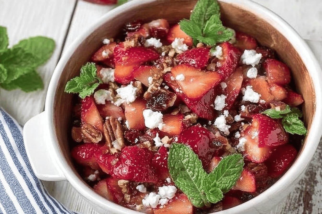 Strawberry Bacon Salad Recipe for Summer Enjoyment