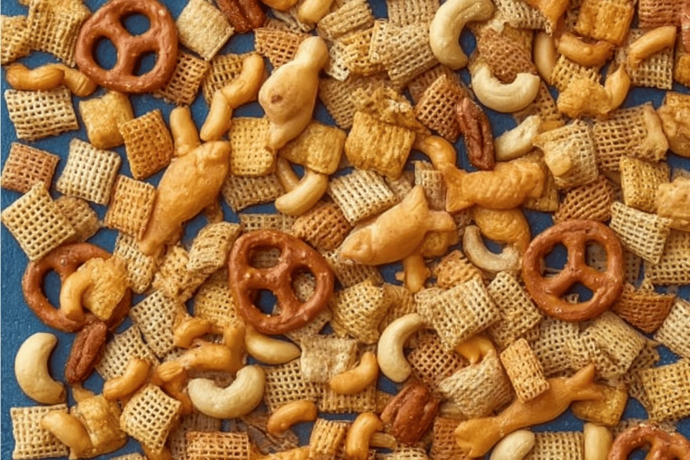 Susie's Chex Party Mix Recipe Delight