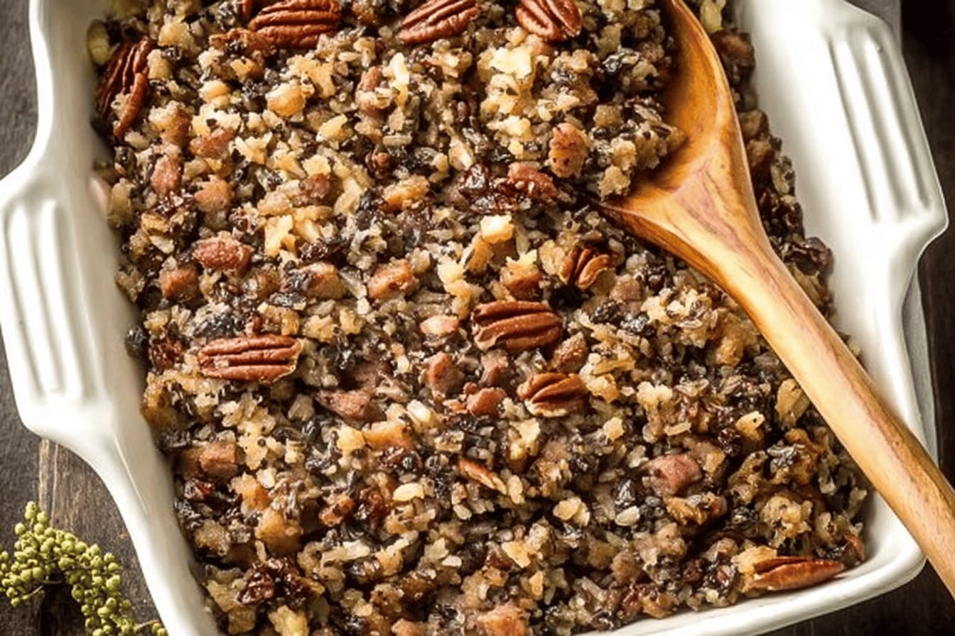 Wild Rice Sausage Stuffing Recipe Delight