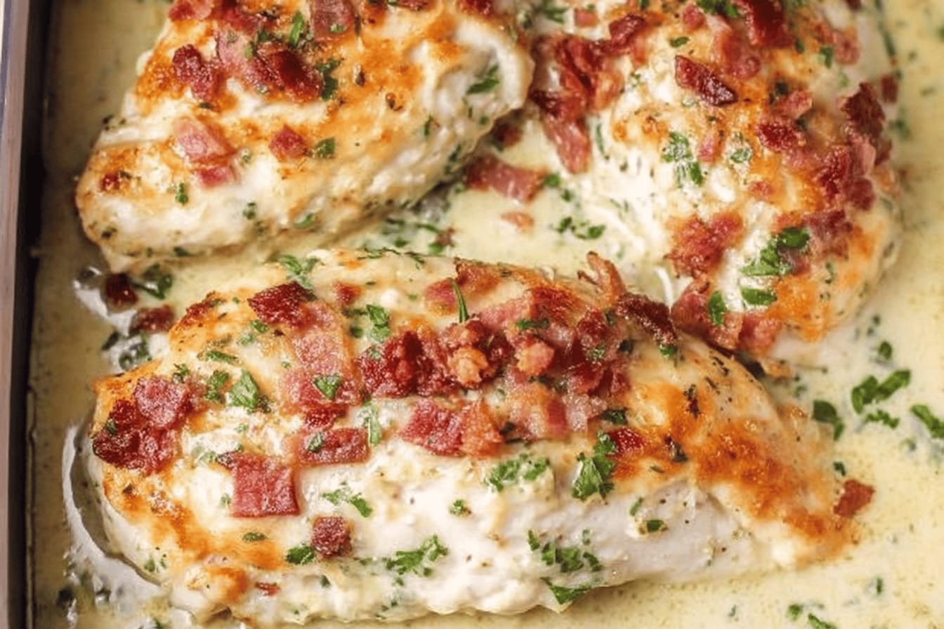 Bacon Ranch Baked Chicken Recipe