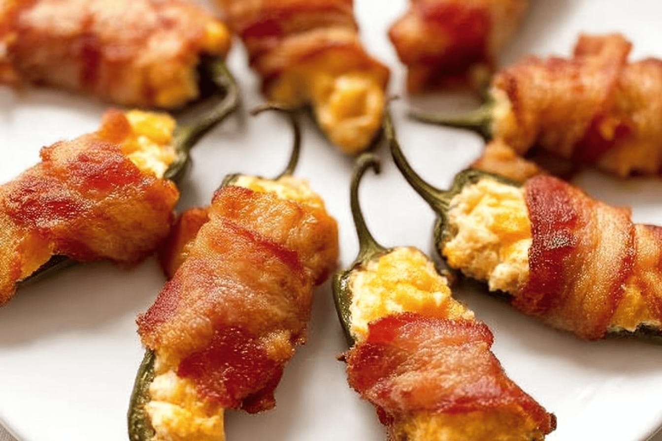 Bacon-Wrapped Jalapeno Poppers Recipe
