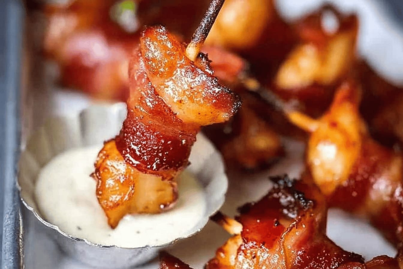 Bacon-Wrapped Shrimp Appetizers Recipe