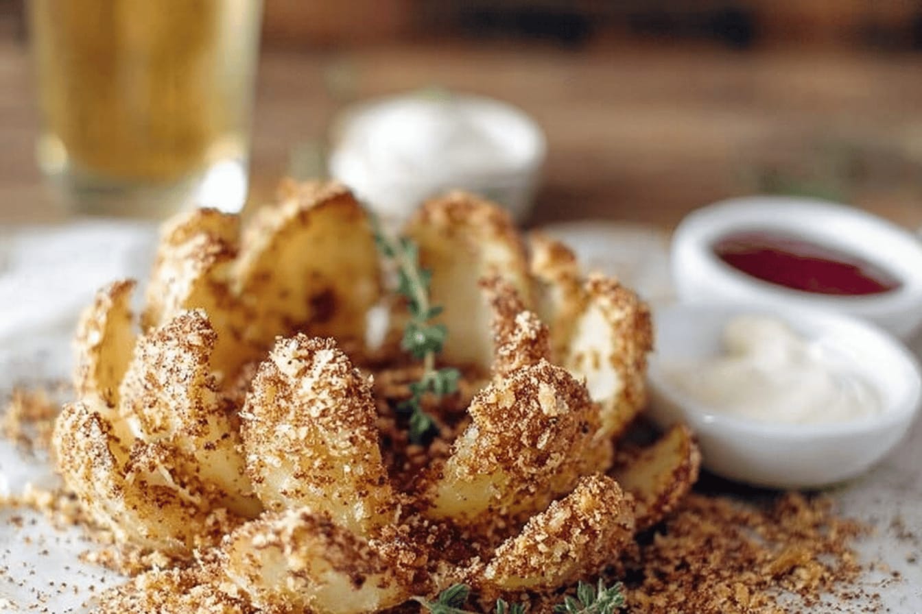 Baked Blooming Onion Recipe for Perfect Appetizer